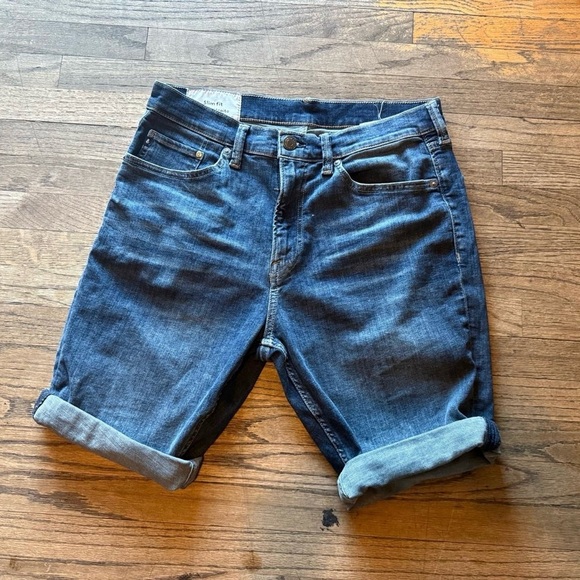 H&M Other - H&M Slim Fit Denim Shorts blue summer women casual